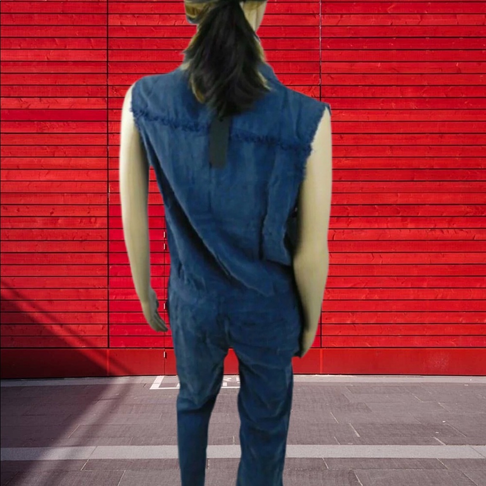 SOLD! Distressed Military Jumpsuit - Picture 14 of 16